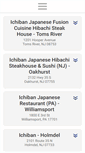 Mobile Screenshot of ichibansteakhouse.com